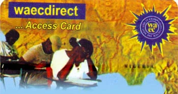 Student checking for WAEC result online using a smartphone in Nigeria